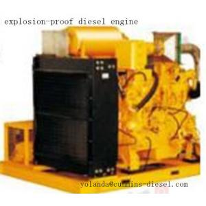 Explosion Proof Diesel Engine 6ltaa8.9  6 Cylinders 240kw/1800rpm Electric Protection