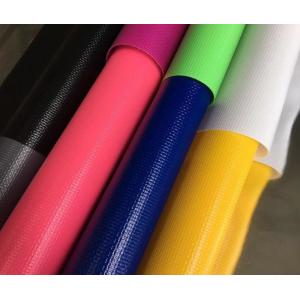 China PVC Tarp PVC Tarpaulin Fabric With Eyeles For High Tensile PVC Sheet supplier