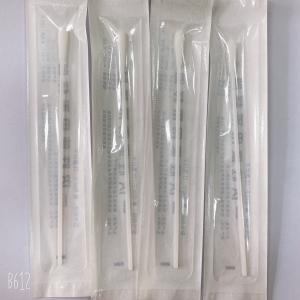 China High Standard Nasopharyngeal Sterile Flocked Swab For Sample Collection supplier