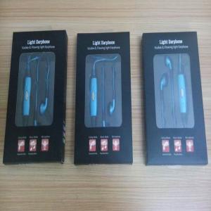 wholesale el earphone/ el wire earphone/ light up earphone