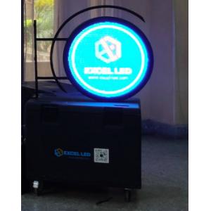 China Outdoor Full Color Led Display Circle Logo Advertising High Definition supplier
