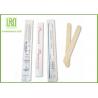 China Medical Disposable Wooden Tongue Spatula , Mini Wooden Spatulas For Waxing wholesale