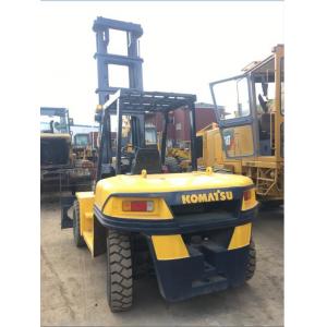 Komatsu FD100 Used 10 Ton Forklift , Reconditioned Forklift Trucks 2013 Year