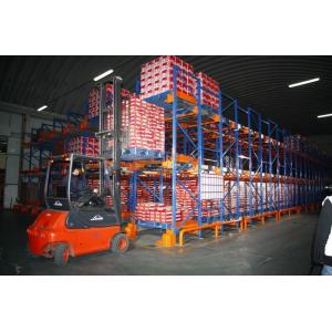 China High Density storage racks of Radio Shuttle Racking and Pallet Runner supplier