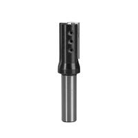China Cutting Dia 8mm 22mm Straight Flute Router Bit With Double Sided Insert Blade on sale