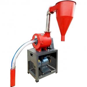 China Grain Milling and Powder Making Self Suction Corn Pulverizer for Feed Hammer Crusher supplier