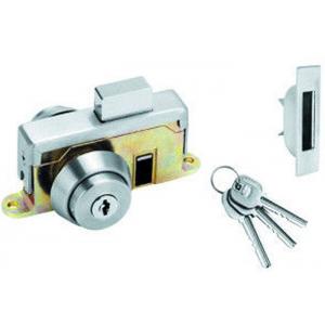 China Commercial Hotel Sliding Glass Door Lock Replacement Stainless Steel Material supplier