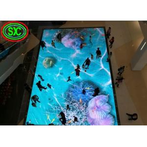 China Waterproof Interactive LED Dance Floor Display P4.81 DC 15V Die Casting Aluminum supplier