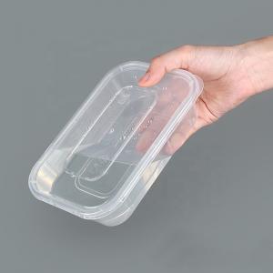 Factory direct high quality 100% biodegradable transparent 650ml disposable bento lunch box