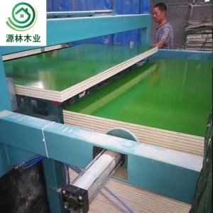 China Moisture Proof  WBP Plastic Ply Board / Plastic Coated Plywood For Trailers supplier