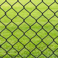 China 5ft Height Galvanized Cyclone Fence 60x60mm Mesh Hole 9 Guage Wire on sale