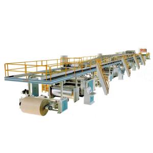 China High Capacity Double Wall 3 5 7 Layer Corrugated Box Production Line for Large Orders supplier