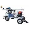 24kw Engine Power Water Well Drilling Rig Dth Drilling Machine Trailer Mounted