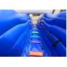 2019 water park giant inflatable bouncer slide with four 4 slides for kids