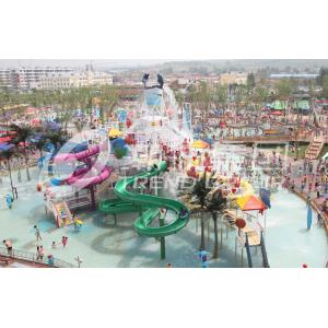 China Vacation Holiday Resorts With Water Parks / Water Playground Occupied 1680m2 supplier