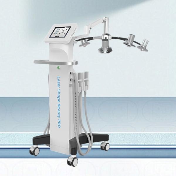 3 in 1 6D laser(532nm) +four cryo pads +four mode EMS body shape machine