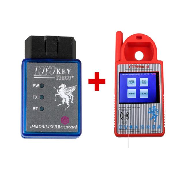Mini CN900 Transponder Auto Key Programmer Plus TOYO Key OBD II Key Pro for 4C 46 4D 48 G H Chips