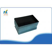China Durable Black Sublimation Business Card Blanks , Modern Unique Business Cards on sale