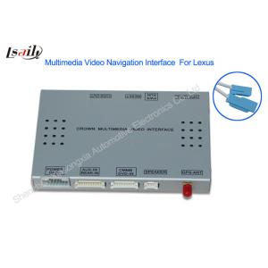 China 15 - ES / IS / NX Lexus Navigation DVD Car Multimedia Navigation System Can Add-on TV Module supplier