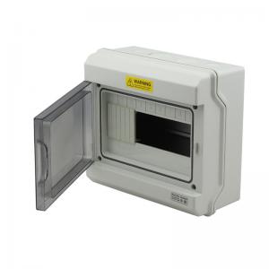 China 9 Way IP66 Waterproof Outdoor Electrical Enclosure Distribution Plastic Switch Circuit Breaker Box supplier