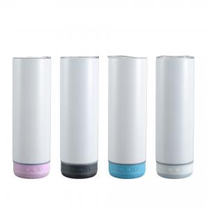 China Music Light Bluetooth Speaker Double Wall Vacuum Flask Insulated Stainless Steel supplier