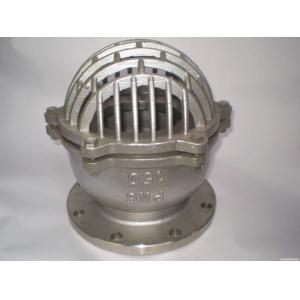 China ANSI 150 RF Stainless Steel Foot Valve SS 316 Body And Bonnet Spring And Mesh supplier