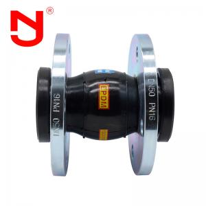 Brass End Fittings Hypalon Rubber Expansion Joint For Expansion Compensation