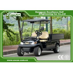 China 2 Seater Electric Golf Utility Carts Electric Hotel Buggy Car with Aluminium Cargo wholesale