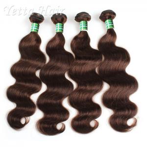 China Tangle Free 100 Indian Remy Hair , Body Wave Hair Extensions Soft / Glossy / Clean supplier