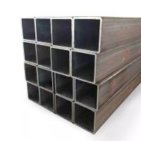 China MS ERW Black Square Steel Pipe 1.8mm-20mm 12m 6m 6.4m Long on sale
