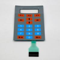 1.5mm Thick Pet Membrane Switch Flat Smooth Waterproof Membrane Keypad