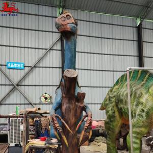 China 3m Handmade Realistic Animatronic Dinosaur Shape Customized Artificial Dinosaur supplier