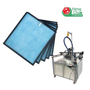 China 800mm Glue Air Filter Manufacturing Machine 6KW 220V Single Phase supplier