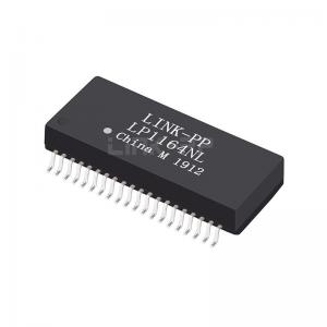 China LP1164NL Quad Port 10/100 BASE-T 40 Pin SMD Ethernet Power Transformer Price supplier