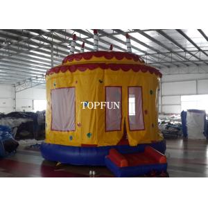 Kids Happy Birthday Small Jumping Castle Handing Drawing PVC Tarpaulin