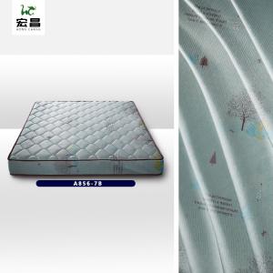 Fashionable Printed 83 inch Polyester Mattress Fabric Intertek Eco Certification