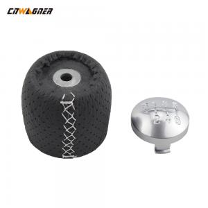 Custom Sports White Line Gear Knob For Alfa Romeo S 6-Speed Shift Knob Automatic Cartoon Shift Cover