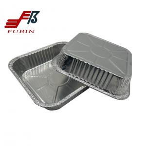 Disposable Aluminum Foil Baking Tray Loaf Pan Food Storage Container Set With Lid