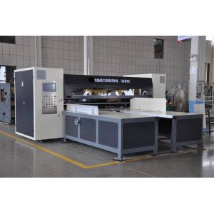China 15kw PLC control Paper Honeycomb Machine Board Slitting And Cross Cutting Machine supplier