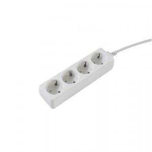 Household Energy Saving Power Strip 4 Outlet CE ROSH With Surge Protection