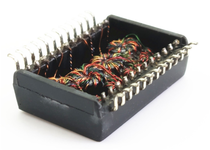 Minuto superficial 1500Vrms H1259FNL del transformador 350uH del Lan de Ethernet del soporte