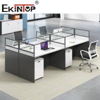 China Freely Combined Modular Workstation Table Modern Office Partitions Furniture on sale