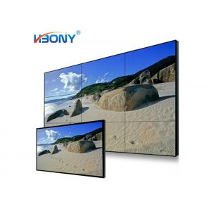 Indoor Advertising LCD Video Wall Screens , Multi Screen Tv Wall Low Heat Radiation