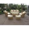 China garden rattan sofa set wholesale