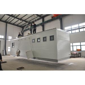 Prefab Container House Public Model House Toilet PU Sandwich Panel  Convinient Build Toilet