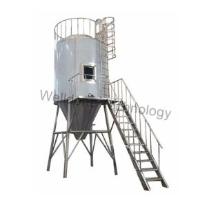 High Solubility / Fluidity Spray Drying Machine Steam Heating Resource