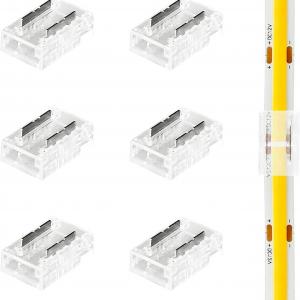 H4mm COB LED Strip Connector 2 Pin 8mm 2835 For Living Room