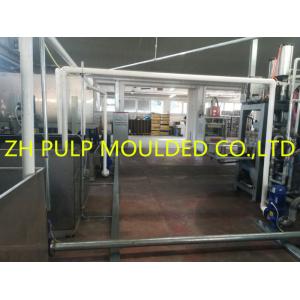 CE Certified Pulp Plate Making Machine 100KW For Plastic Container