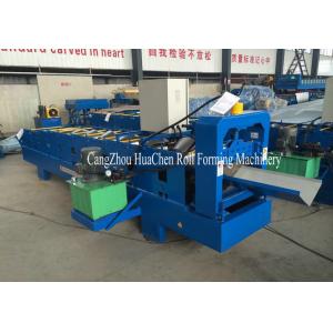 Color Coated Steel Galvanized Ridge Cap Roof Roll Forming Machine with output table