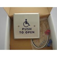 China 4.5 Round Push To Exit Switch / Handicap Accessible Door Openers With Disabled Logo on sale
